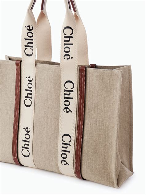 replica chloe woody tote|chloe woody tote bag price.